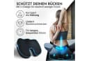 NEOLYMP Orthopädisches Sitzkissen Memory Foam mit Steißbein-Aussparung Schwarz Bild 3