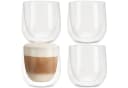 NEOLYMP Thermotasse 4er Set Cappuccino Tassen doppelwandig transparent Bild 2
