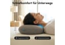 NEOLYMP Reisekissen Memory Foam 50x30x10 cm Grau Orthopädisch Bild 4