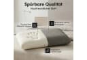 NEOLYMP Reisekissen Memory Foam 50x30x10 cm Grau Orthopädisch Bild 5