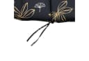 Spetebo Universal Hochlehnerauflage Schwarz Blumenmuster Bild 5