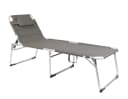 Spetebo Gartenliege XXL Aluminium Sonnenliege Grau Bild 2