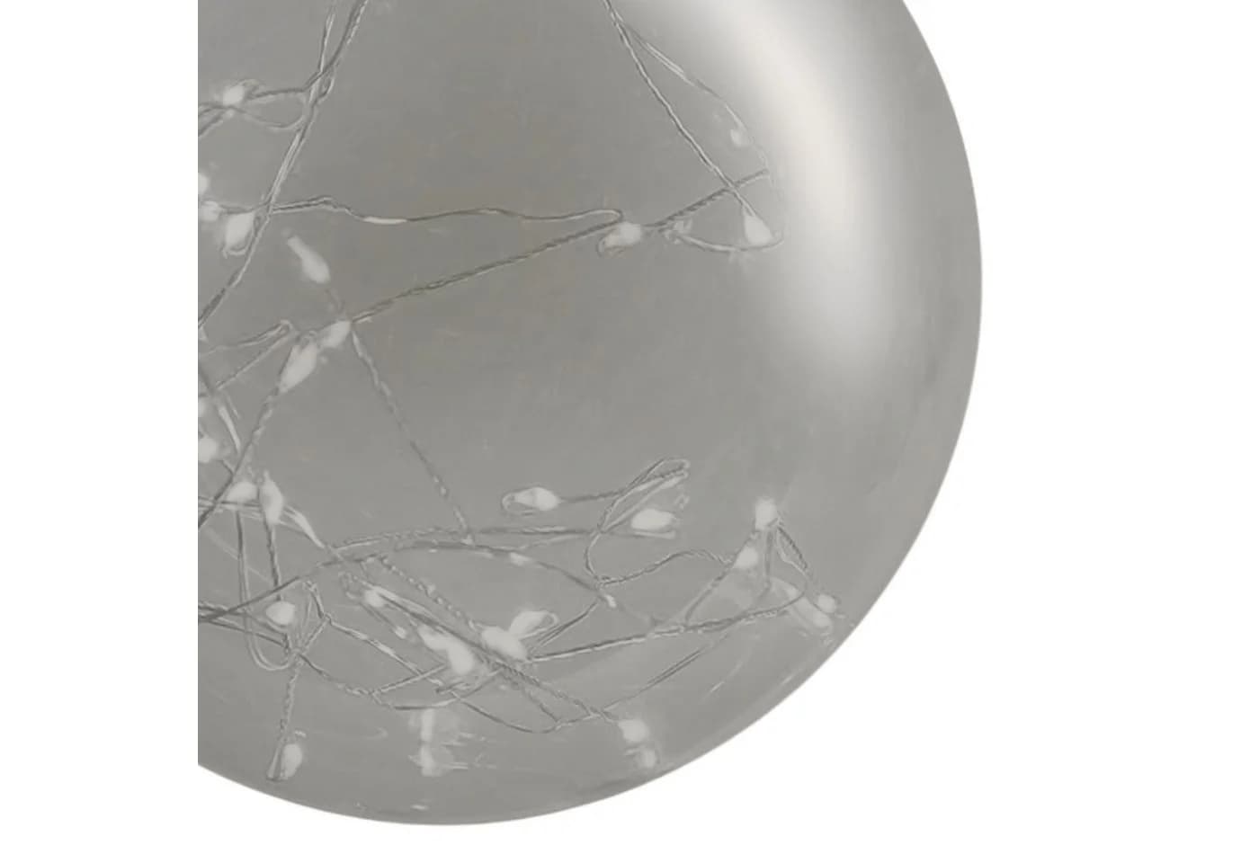Spetebo LED Glaskugel 14 cm 30 LED Warmweiß Batteriebetrieben - Bild 5