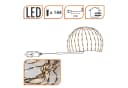 Spetebo LED-Lichternetz 144 LED warm weiß, grün, 120 cm Durchmesser Bild 1
