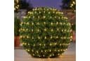 Spetebo LED-Lichternetz 144 LED warm weiß, grün, 120 cm Durchmesser Bild 2