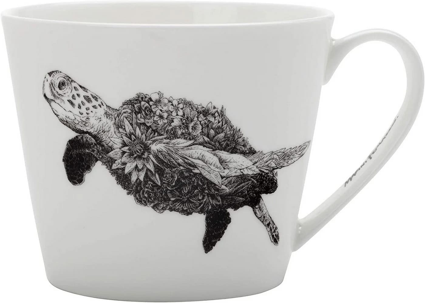Maxwell & Williams Marini Ferlazzo Tasse Schwarz-Weiß Tiermotiv Keramik - Bild 2