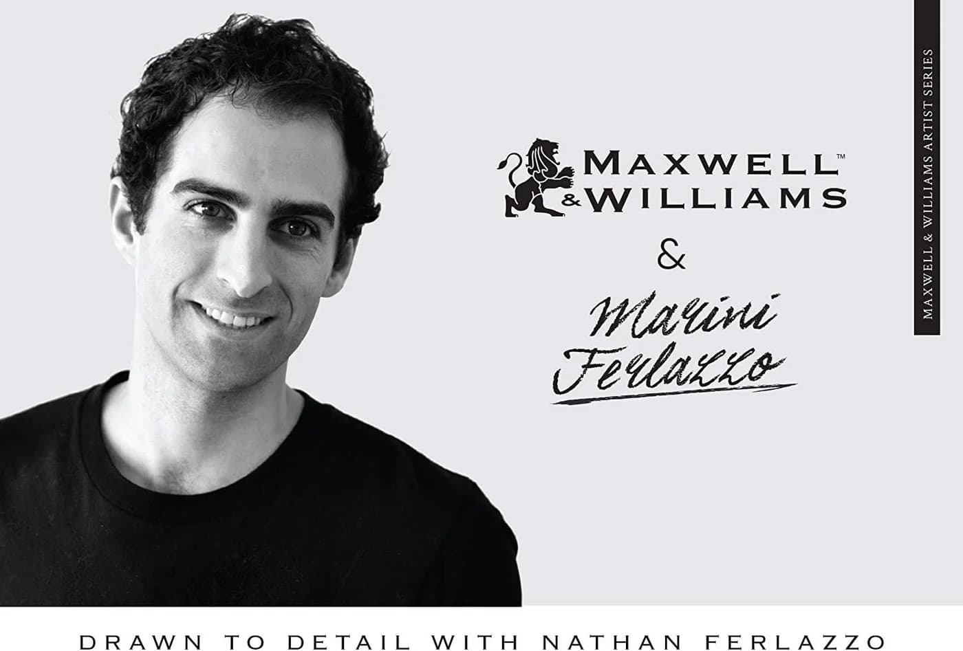 Maxwell & Williams Marini Ferlazzo Tasse Schwarz-Weiß Tiermotiv Keramik - Bild 4
