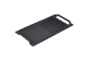 AREBOS Grillplatte Gusseisen Emaille Schwarz Induktionsgrillplatte Bild 2