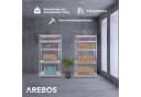 AREBOS Schwerlastregal 2-tlg. Silber Verzinkter Stahl 875 kg Traglast Bild 1
