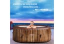 Arebos Whirlpool Aufblasbar 190x120 cm Oval 2 Personen Komplett-Set Bild 1