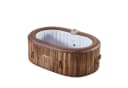 Arebos Whirlpool Aufblasbar 190x120 cm Oval 2 Personen Komplett-Set Bild 2