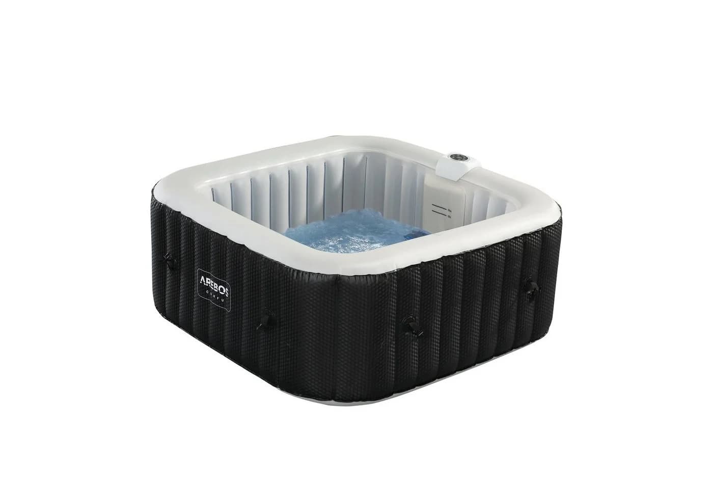 Arebos Whirlpool CORFU Aufblasbar 4 Personen LED Beleuchtung - Bild 2