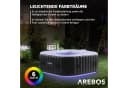 Arebos Whirlpool CORFU Aufblasbar 4 Personen LED Beleuchtung Bild 5
