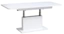 designimpex Couchtisch DC-1 Weiß Hochglanz höhenverstellbar ausziehbar Bild 2