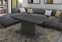 designimpex Couchtisch DC-1 Anthrazit Grau Matt Höhenverstellbar Ausziehbar Bild 1