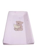 Micoland Wickelbrett Rosa 80x50 cm mit Holzbrett Bild 1