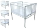 Micoland Beistellbett LUX mit Matratzen und Rollen Bild 2