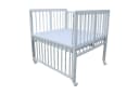 Micoland Beistellbett LUX mit Matratzen und Rollen Bild 3