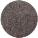 CARPET CITY Hochflor-Teppich Pulpy 100 Grau Rund 120cm Bild 1