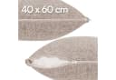 Selfitex Dekokissen 2er Set, 30x50/40x40/40x60/50x50 inkl. Füllkissen, Farben zur Auswahl, robuster Polsterstoffbezug mit weichen Füllkissen Bild 5