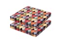 Selfitex Sitzkissen 2er Set 40x40 cm - Bequeme Stuhlkissen mit Baumwollmischung Bild 2