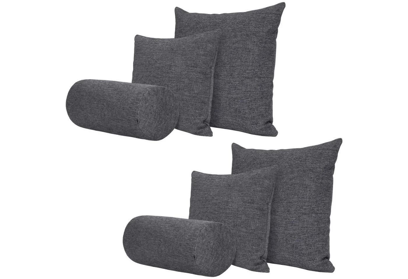 Selfitex Sofakissen 6-tlg. Set Grau Polyester - Bild 3