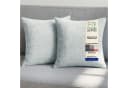 Selfitex Dekokissen 2er Set Grau Canvas Struktur Bild 2