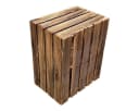 Teramico 2er Set Holzkiste mit Zwischenboden Braun Bild 3