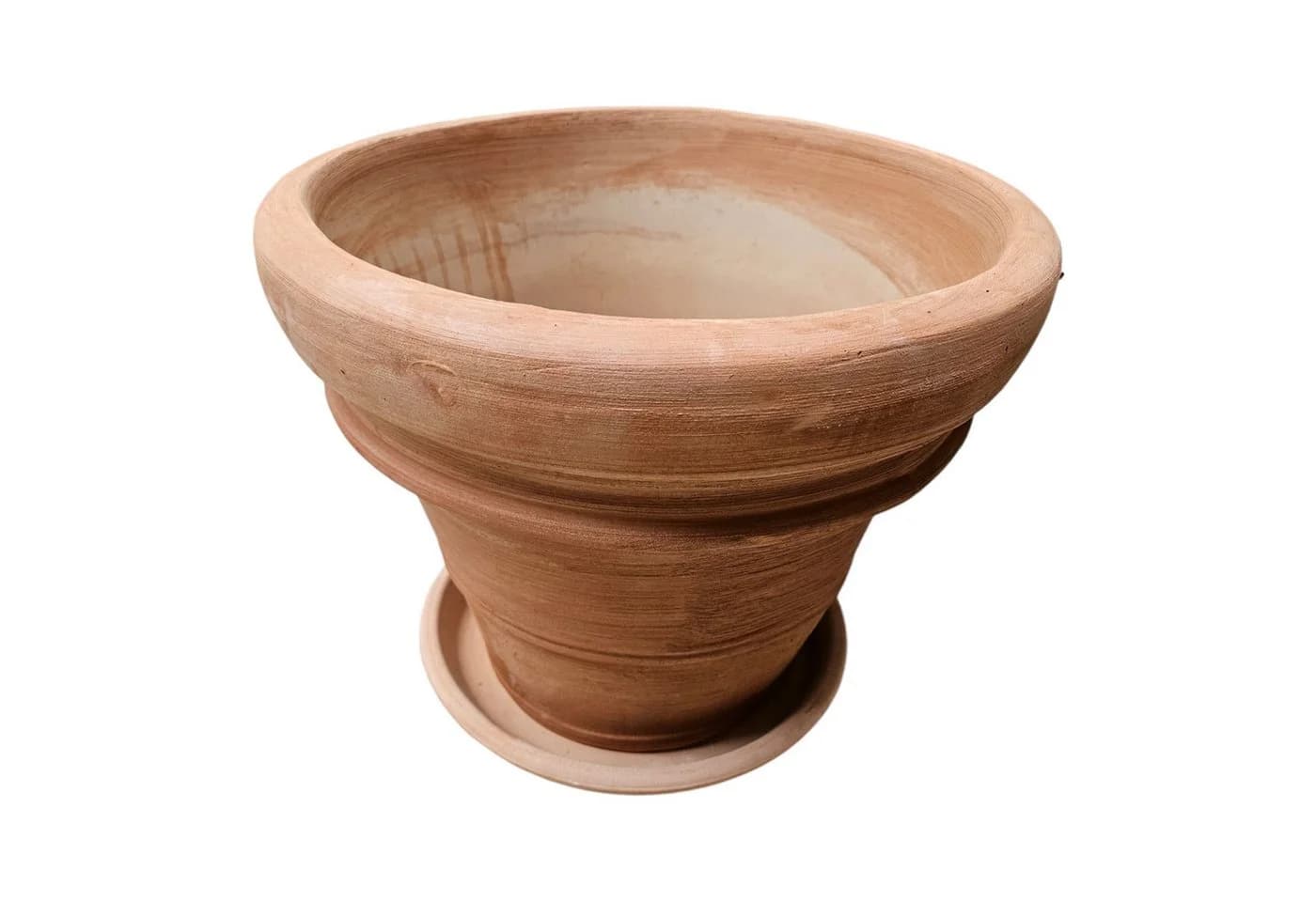 Teramico Blumentopfuntersetzer Pflanzteller Terrakotta 36cm Hell - Bild 4