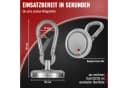 Poppstar Wandhaken Magnet-Karabiner stark, 2er-Set Neodym Bild 1