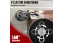 Poppstar Wandhaken Magnet-Karabiner stark, 2er-Set Neodym Bild 4