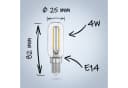 Poppstar Dunstabzugshauben-LED E14 4W 6000K kaltweiß Bild 1