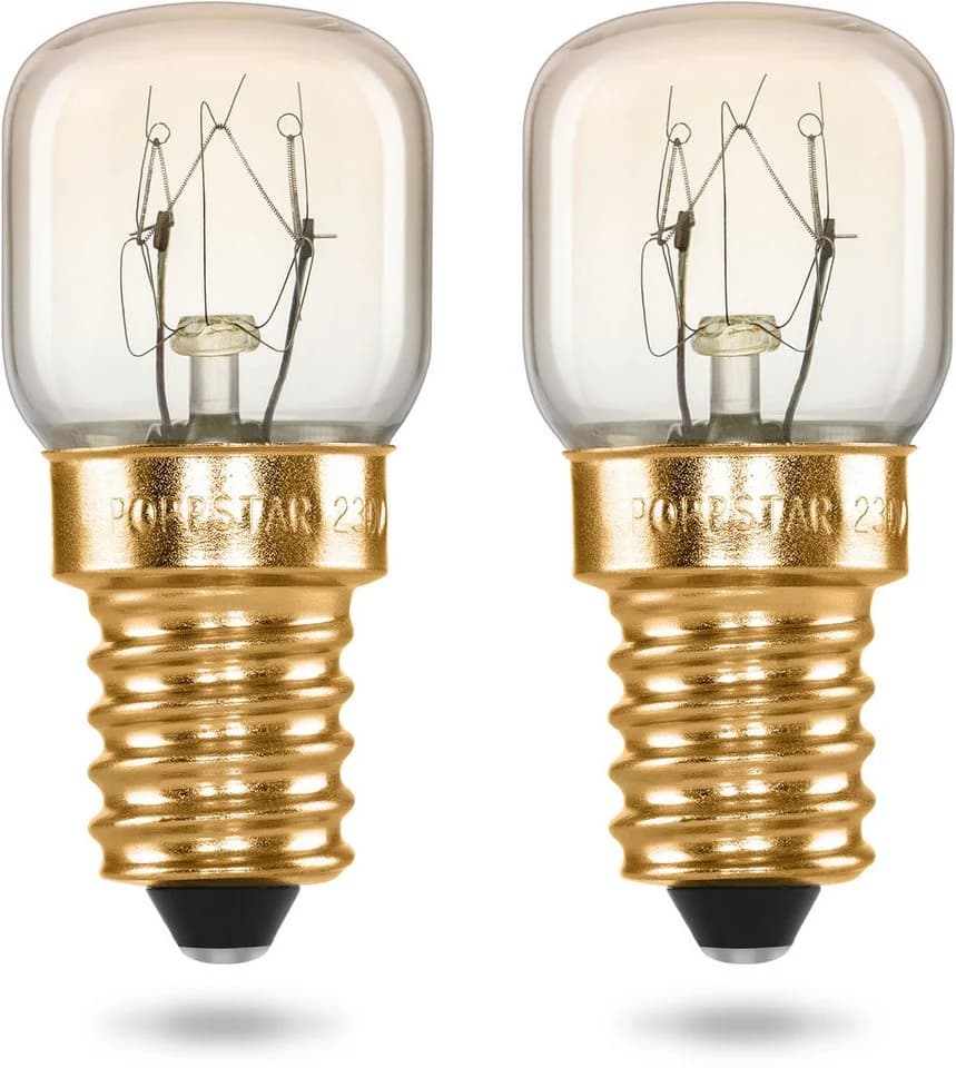 Poppstar Backofenlampe E14 40W Warmweiß Dimmbar
