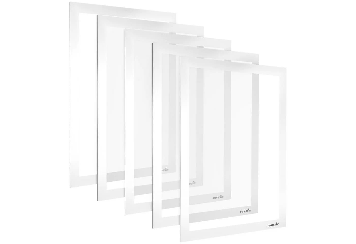 Poppstar Einzelrahmen Weiß Magnetischer Info-Rahmen A4 - Bild 2