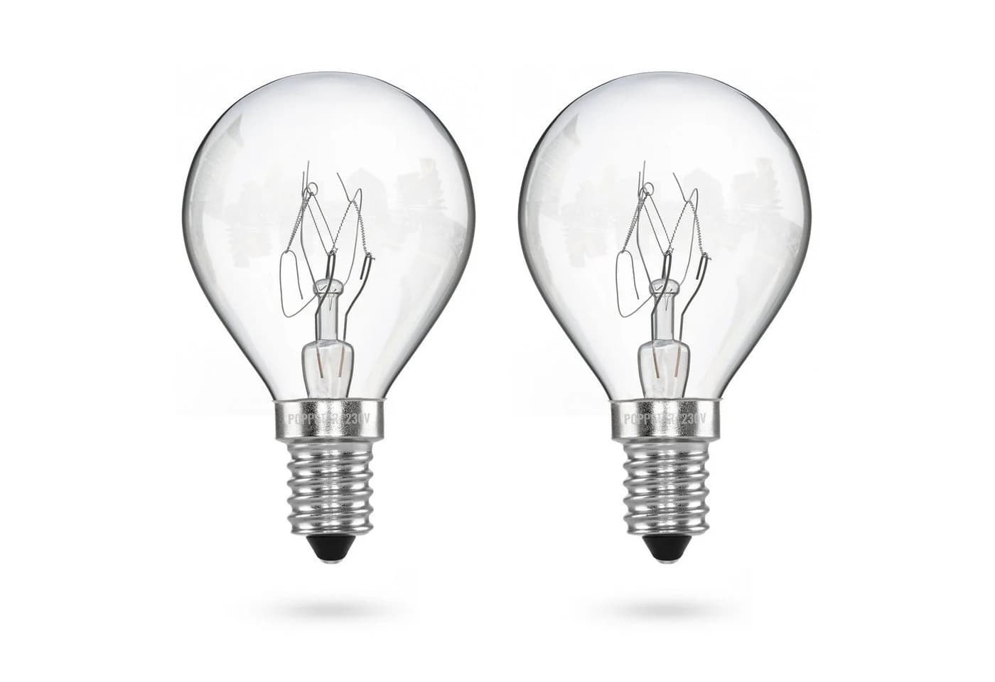 Poppstar Backofenlampe E14 40W Warmweiß Dimmbar