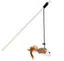 HomeBella Katzenspielzeug K-05 Katzenangel Kauspielzeug Beige Bild 2