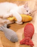 HomeBella Katzenspielzeug mit Katzenminze K-12 Kauspielzeug für Katzen Bild 3