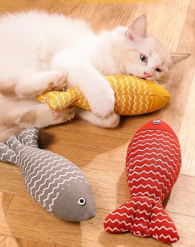 HomeBella Katzenspielzeug mit Katzenminze K-12 Kauspielzeug für Katzen - Bild 3