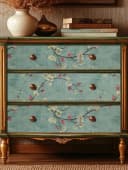 HomeBella Mustertapete Blumenmuster Selbstklebend Abziehbar Abwaschbar Wanddeko Bild 5