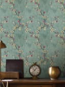 HomeBella Selbstklebende Tapete Blumenmuster PVC Abwaschbar Bild 3