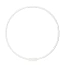 Ekershop Duschvorhangstange Alu Ringstange Weiß Ø 80 cm Bild 1