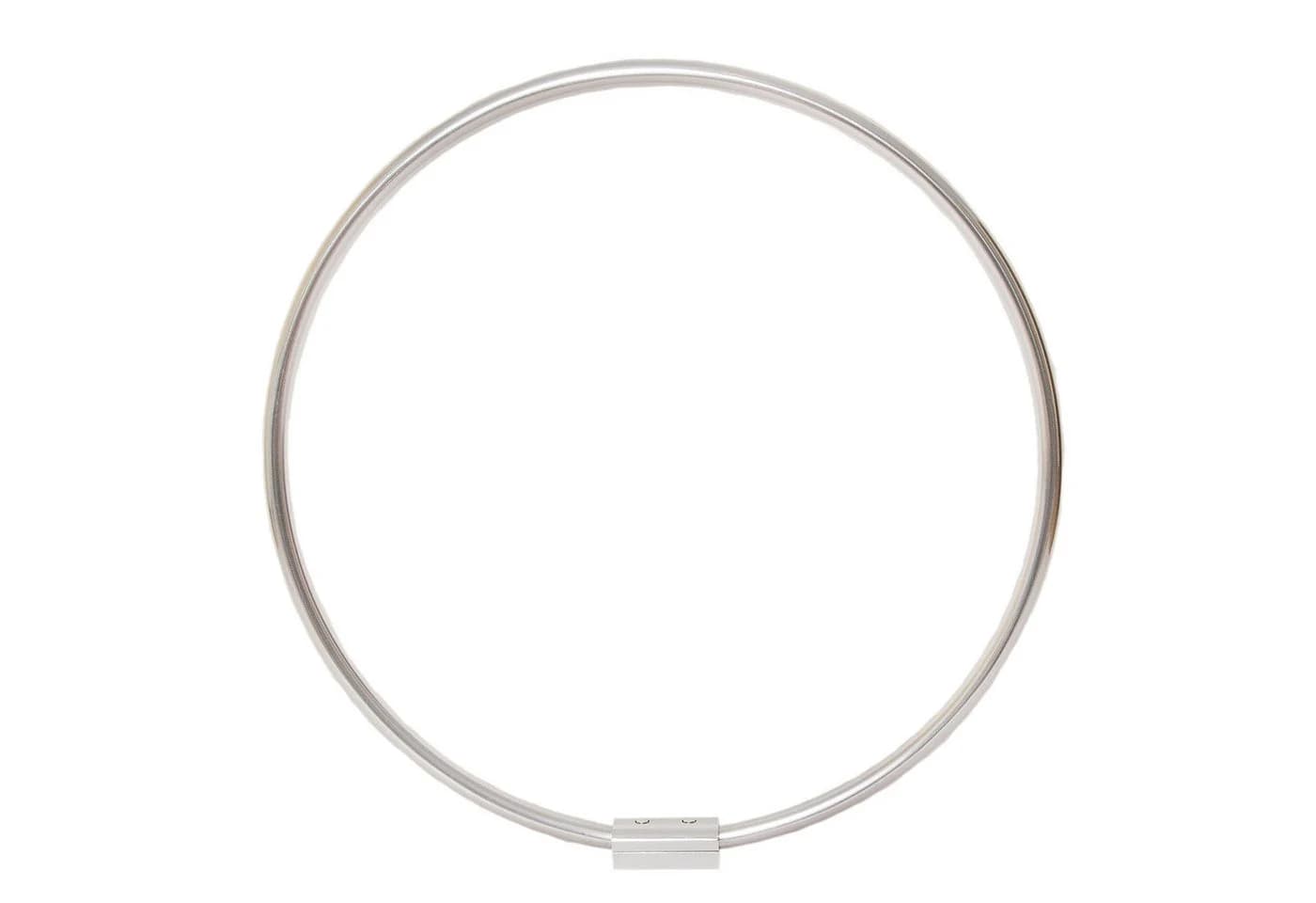 Ekershop Duschvorhangstange Alu Ringstange Silber Chrom Rund Ø 80 cm - Bild 2