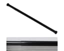 Ekershop Duschvorhangstange Teleskop Schwarz Aluminium Bild 2