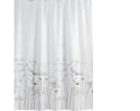 Ekershop Duschvorhang Textil Daisy Gänseblümchen Weiß und Gelb Bild 2
