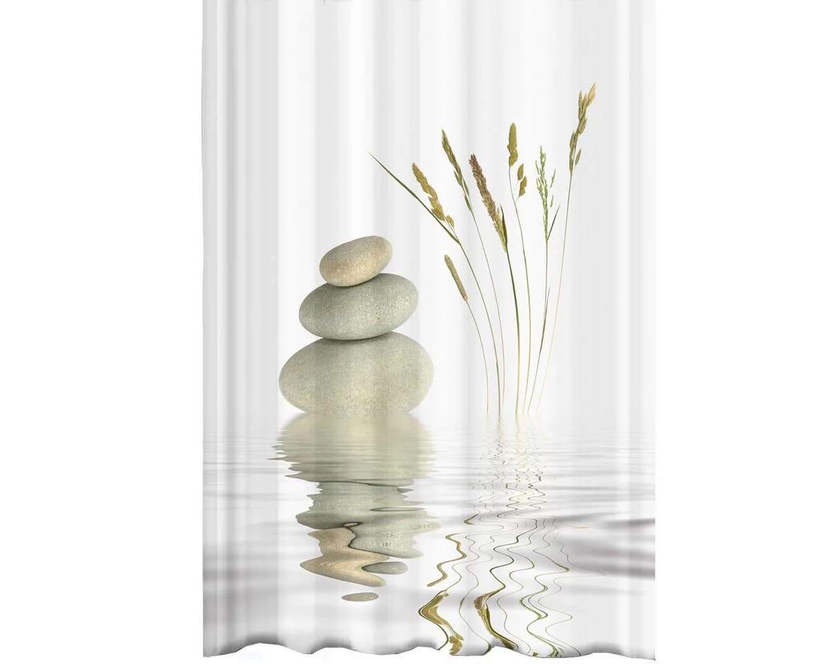 Ekershop Duschvorhang Wellness Stone Digitaldruck - Bild 2