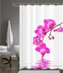 Ekershop Duschvorhang Orchideen Digitaldruck Polyester Bild 3