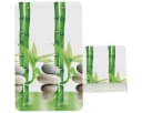 Ekershop Badematte Bambus Motiv Polyester Rutschfest Bild 1