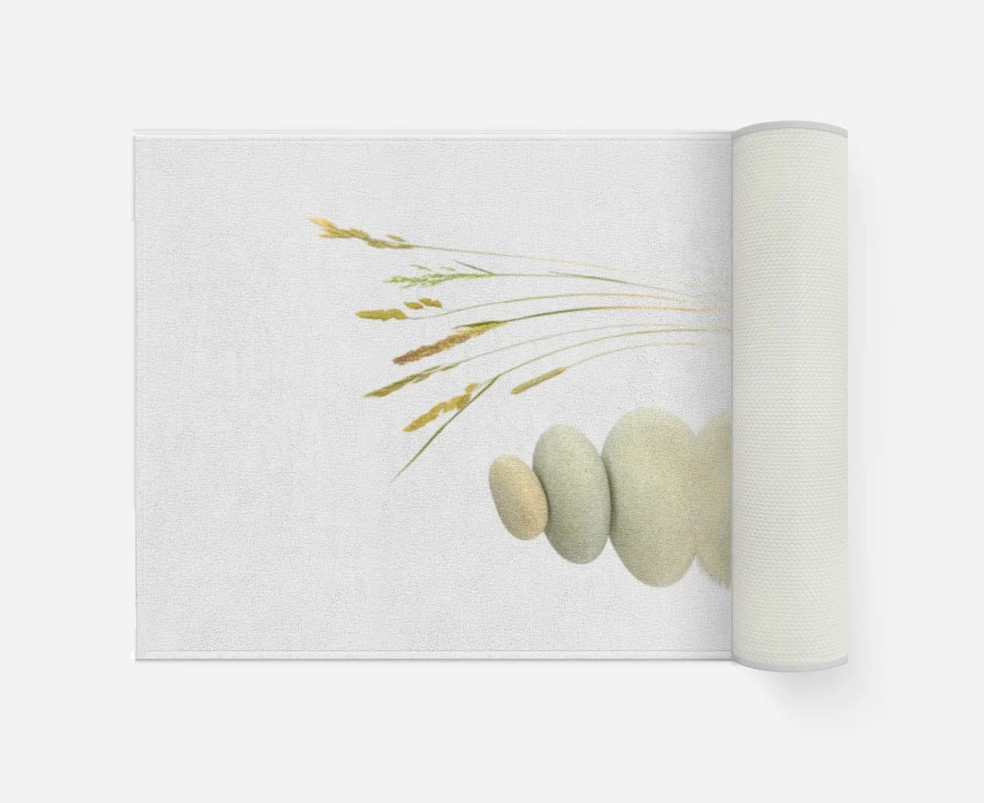 Ekershop Badematte Wellness Stone Polyester Rutschhemmend Modern - Bild 5