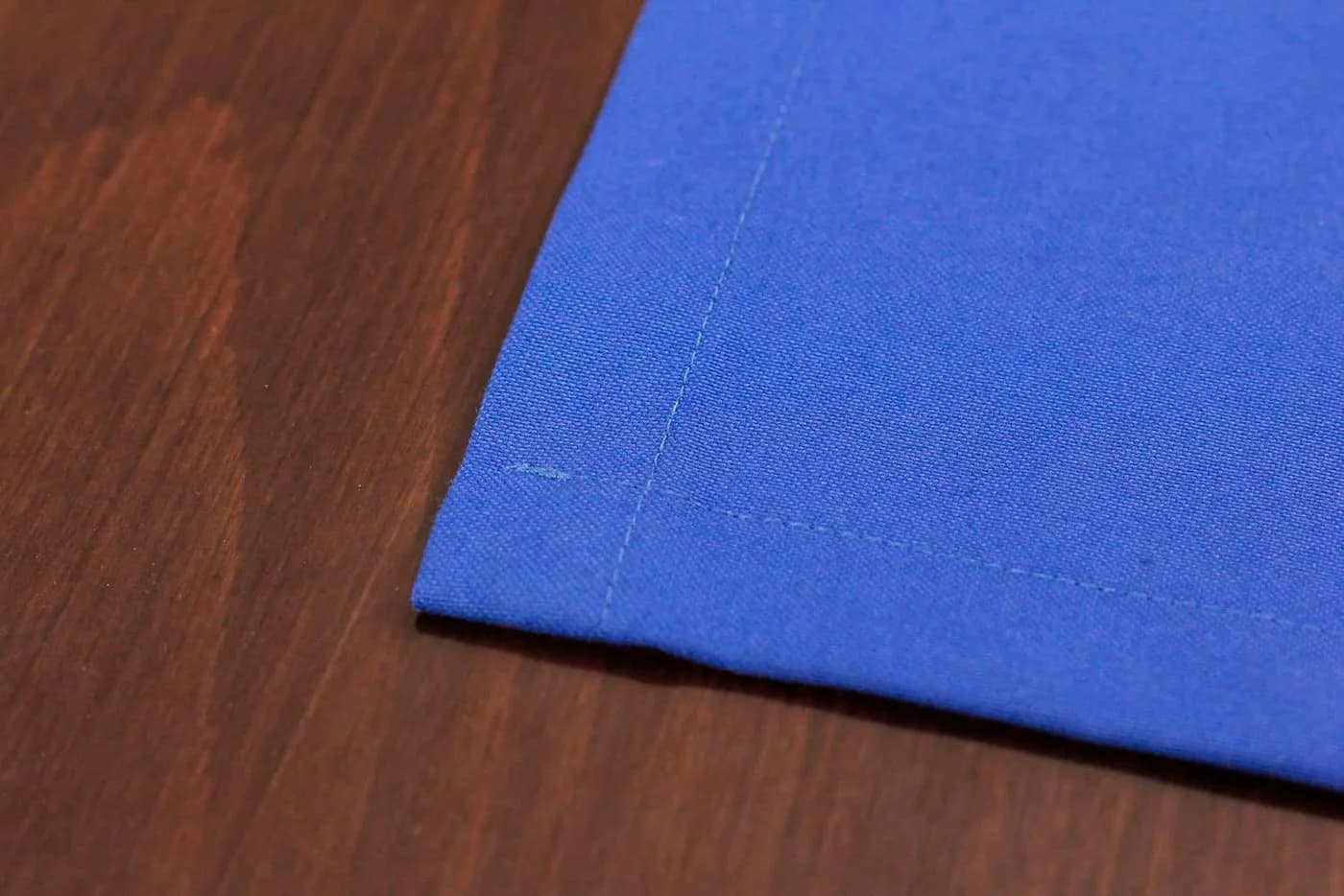 Ekershop Tischläufer und 6 Platz-Matten Set Blau Kariert - Bild 4