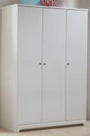 Arthur Berndt Thilo Kinderkleiderschrank Weiß 3-Türig mit Soft-Close Bild 4